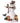 11" Resin Forest Snowman with Friends