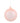 150mm Light Coral Bubblegum Glass Ball