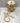 .5" Gold Crown Jewel Ribbon