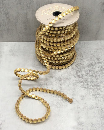 .5" Gold Crown Jewel Ribbon