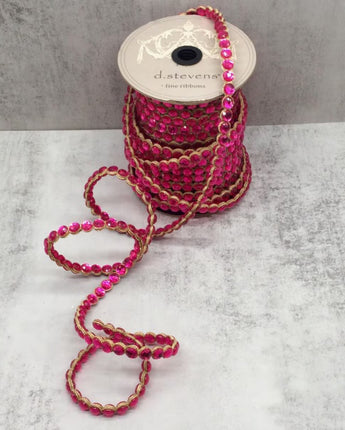 .5" Fuchsia Crown Jewel Ribbon