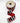 1.5" Dupioni Check Embroidery with Ladybugs