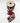 2.5" Dupioni Check Embroidery with Ladybugs