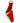 18" Hot Red Lush Velvet Ribbon