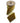 4" Gold Lush Velvet Ribbon