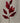 30" Shiny Mirrored Leaf Spray