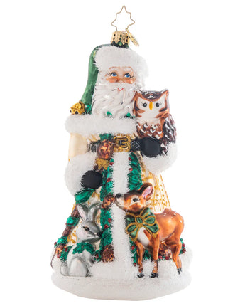 Woodland Friends Santa
