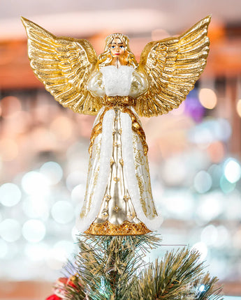 Heavenly Angel Finial Tree Topper