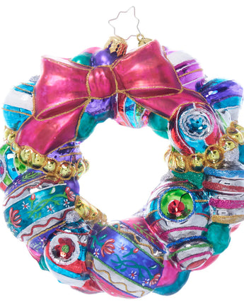 Vintage Holiday Wreath