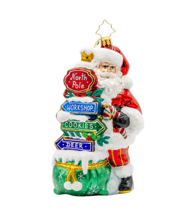 Sign of the Seasons Santa