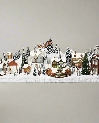 33" Musical Holiday Village