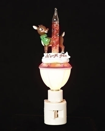 6.5" Rudolph Bubble Nightlight