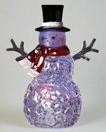 12" Lighted Snowman