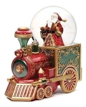 7.25" Santa Train Snowglobe