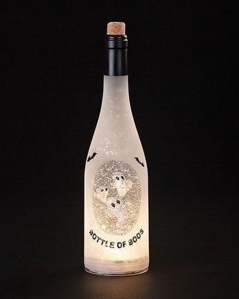 12" "Bottle of Boos" Water Globe