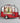 6.5" Santa & Reindeer Camper Water Globe