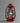 10" Rudolph and Santa Water Lantern