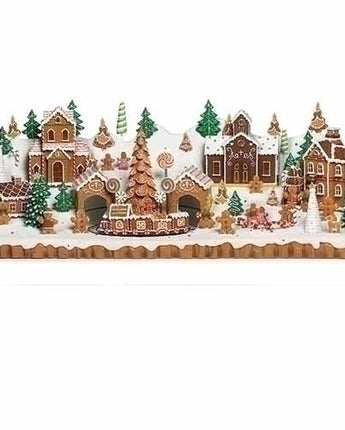 24.5" Gingerbread Village