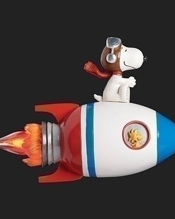 4" Snoopy Rocket Nightlight