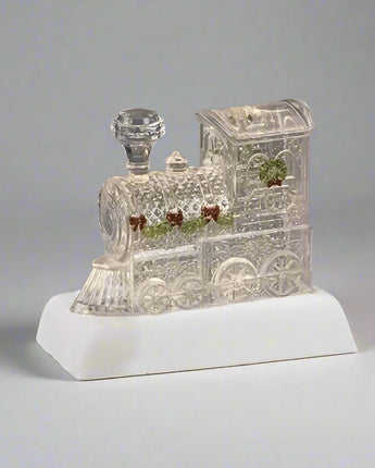 6" Clear Train Water Globe