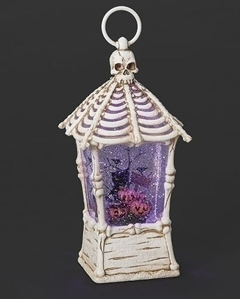 12" Skeleton Water Globe