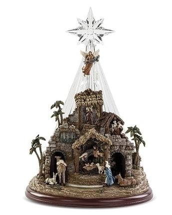 18" Lighted Nativity