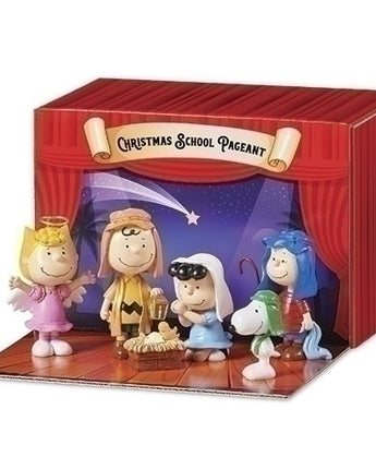 3.5" PEANUTS® Nativity Pageant (Set of 6)