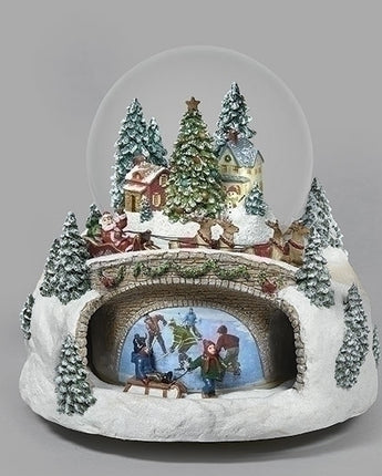 5" Winter Village Snowglobe
