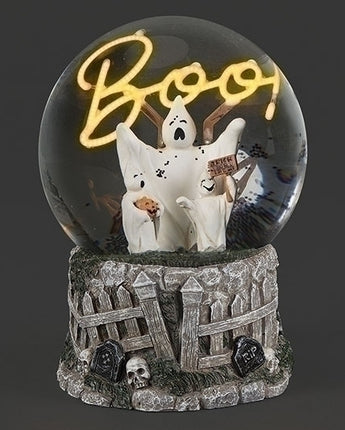 6.5" "Boo" Ghost Waterglobe