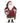 18" Fabric Santa with Sleigh Bells