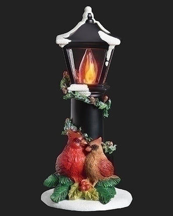 7" Cardinal Lamppost Nightlight