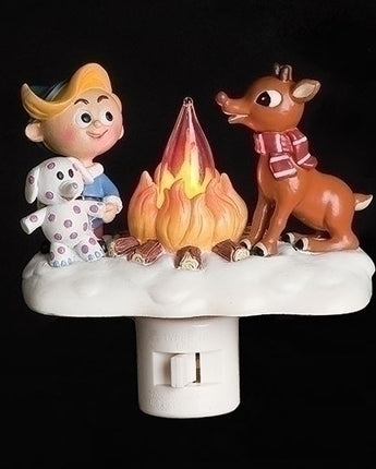 4.25" Rudolph Campfire Nightlight