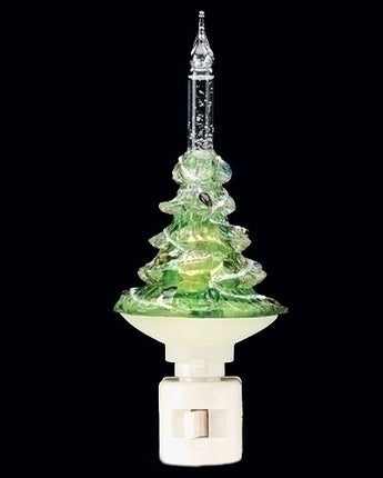 6.75" Christmas Tree Bubble Nightlight