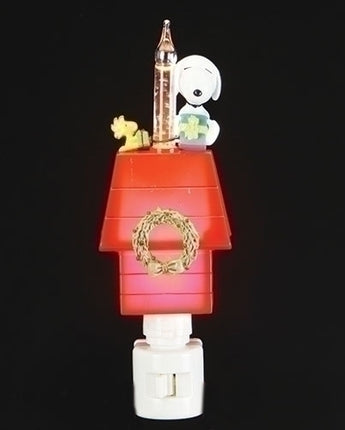 7" Snoopy Doghouse Bubble Nightlight