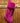 25" Fuchsia Fur Stocking