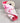 4" Winter White Velvet with Candy Cane Embroidery Ribbon