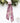 56" Linen Watercolor Peonies Sash