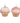 Pink Cupcake Ornament (Sold Separately)