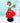 16.5" Retro Girl with Ornament