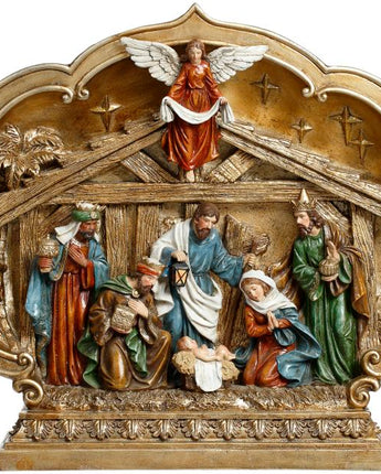 12.5" Tabletop Nativity Scene