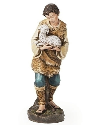 39" Scale 33" Shepherd with Lamb