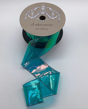 2.5" Teal PVC Ribbon