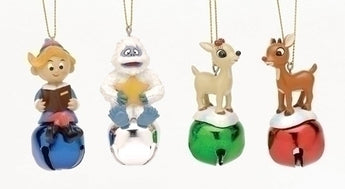3.2" Rudolph & Friends Jinglebuddies (Set of 4)