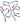 7' Vivid Vintage Tinsel Garland