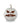15.5" Gray Resin LED Flicker Flame Jack-O-Lantern