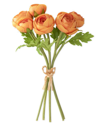 10.75" Yellow Real Touch Ranunculus Bundle