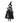 25" Black Posable Witch