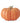 Orange Speckled Pumpkin (Sold Separately)