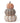24" Orange, Brown & Cream Pumpkin Stack