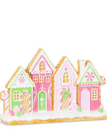 16" Bright Gingerbread Neighborhood